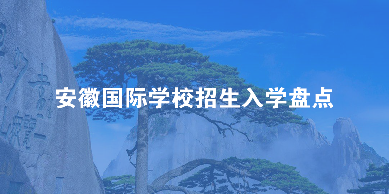 安徽国际学校招生入学盘点