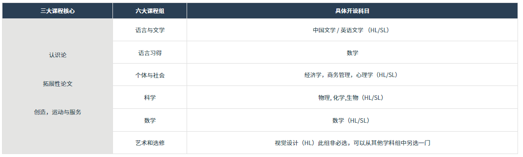 爱莎武汉国际学校IBDP课程